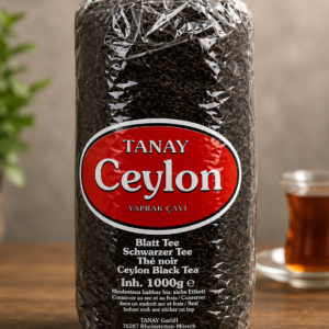 Tanay Tee Ceylon Yaprak Cayi, Schwarzer Tee aus Sri Lanka, loser Tee, 1000g/1kg